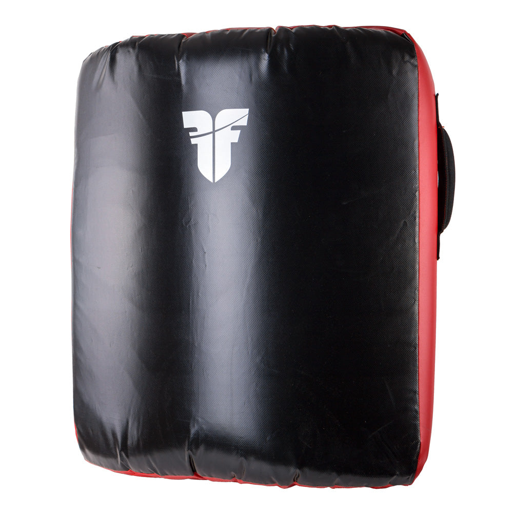 Bouclier de combat pour coups de pied et de poing - noir/rouge, FKPS-01