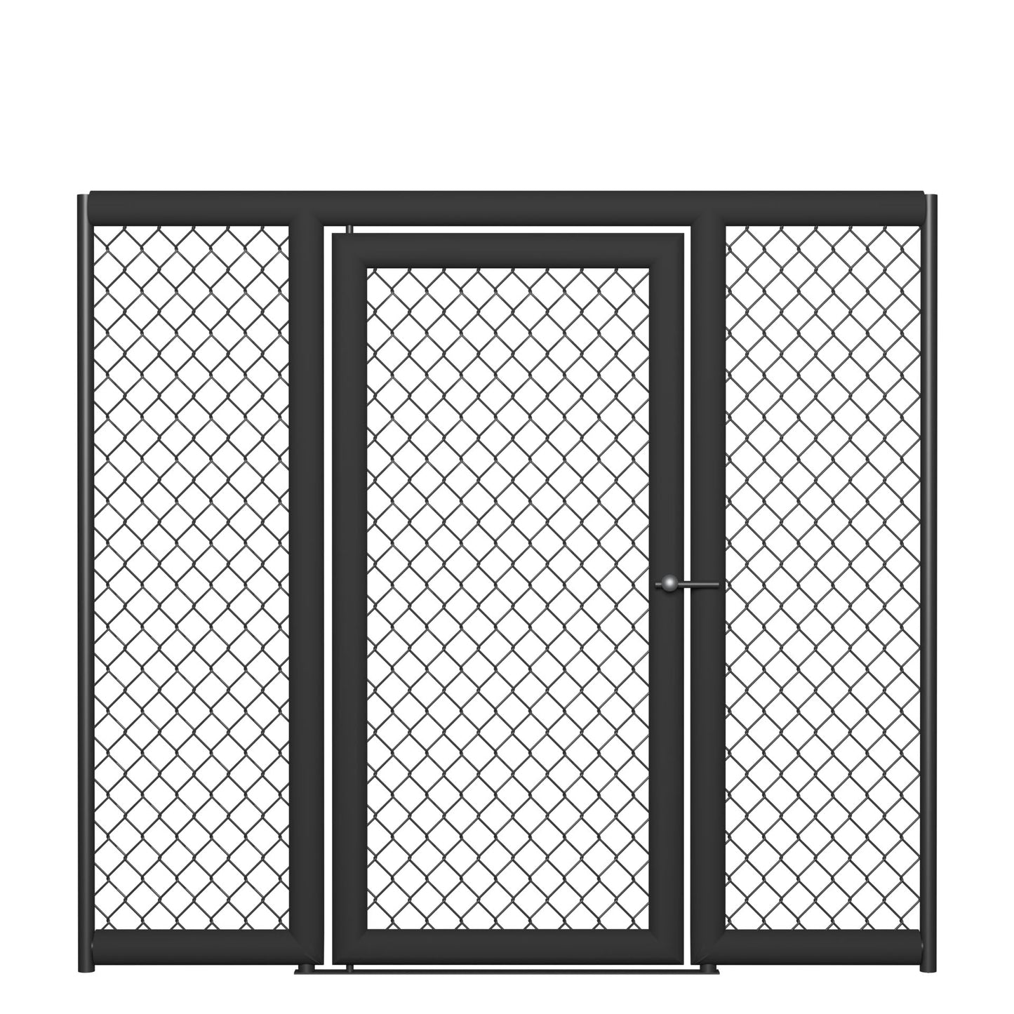 Panneau de cage MMA avec porte, CPD