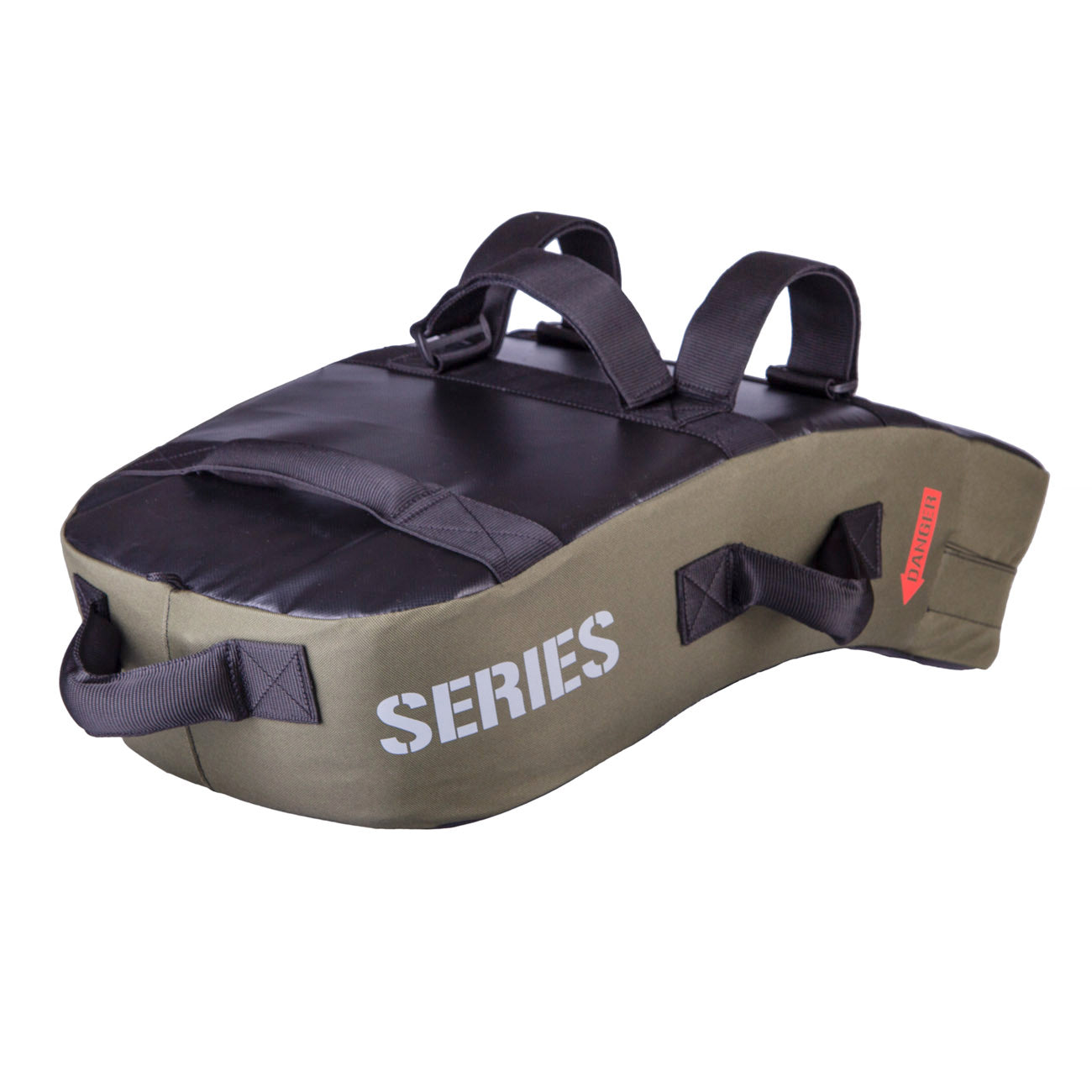 Bouclier de frappe Fighter MULTI GRIP "Série tactique" vert armée - FKSH-15
