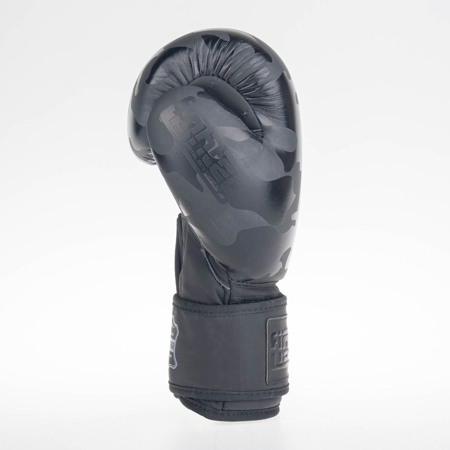 Gants de boxe Fighter SIAM - camouflage noir, FBG-003CBK