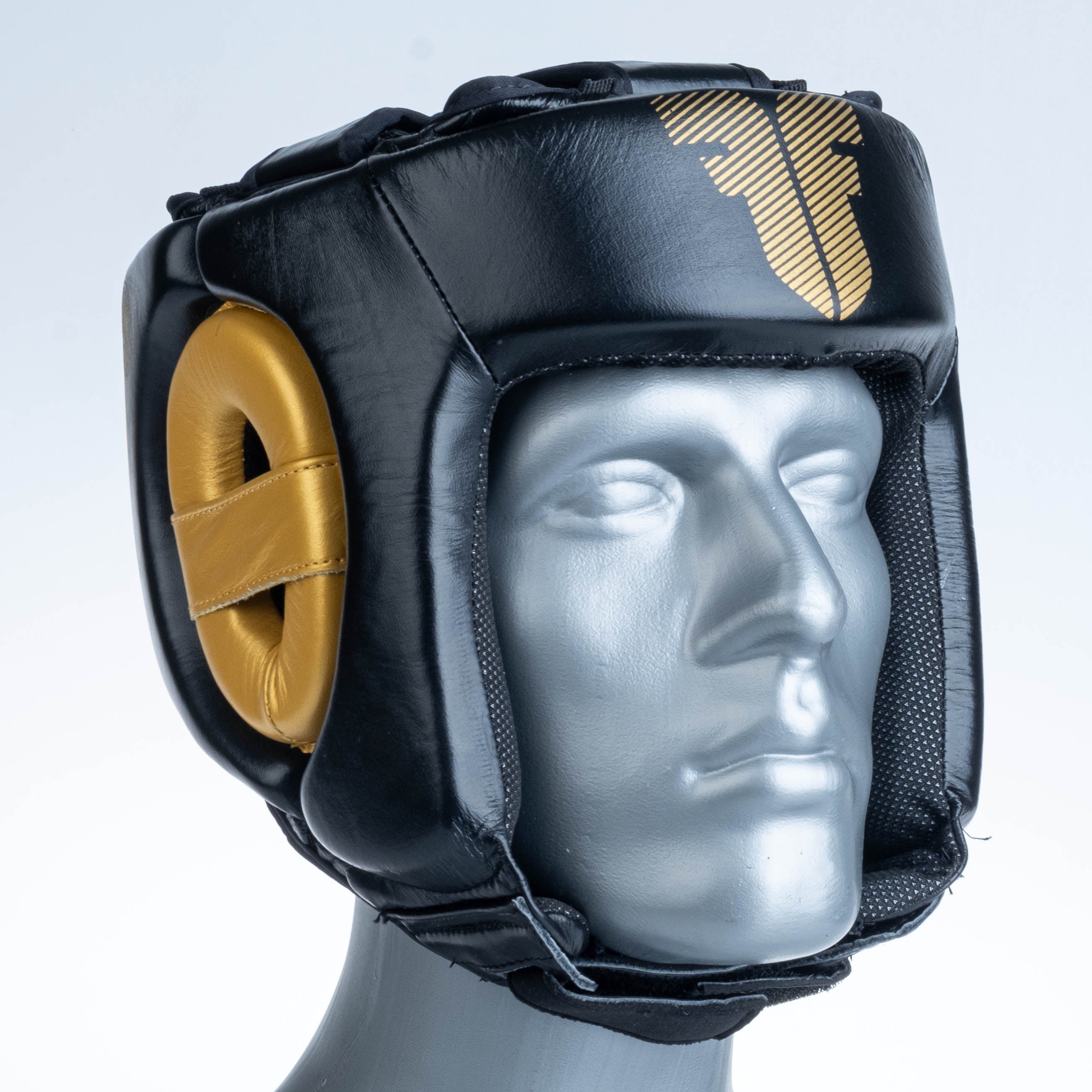 Casque de protection Fighter amateur noir - FHG-001BXG - Fighter Sport