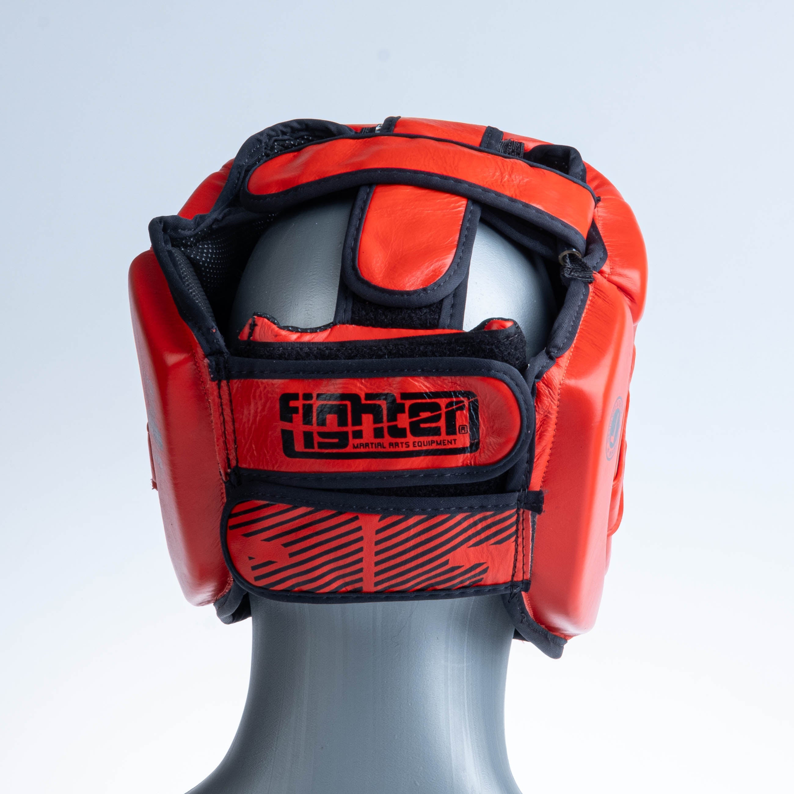Casque de protection Fighter Head Guard Amateur rouge - FHG-001BXR - Fighter Sport