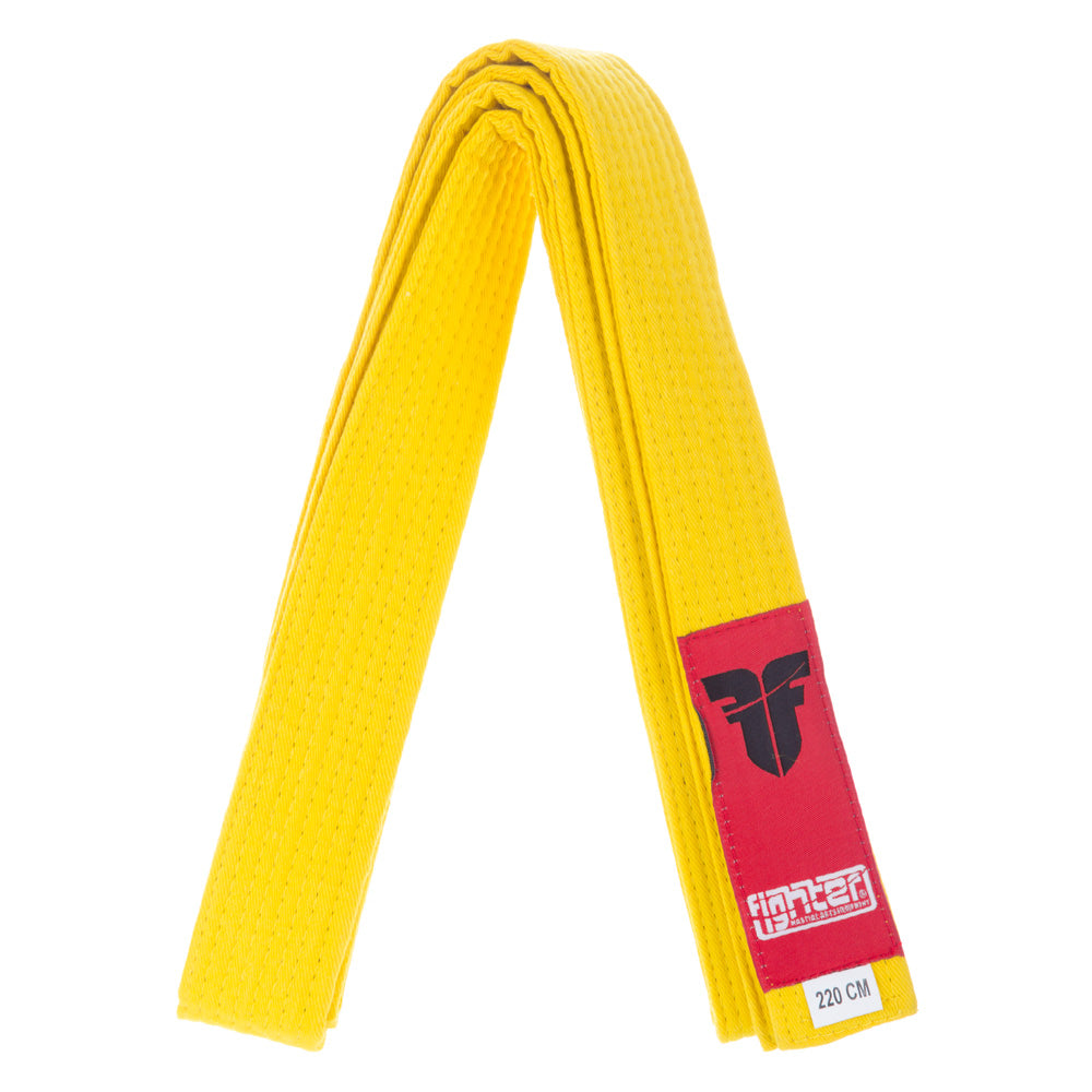 Ceinture Fighter jaune - FBK-02 - Fighter Sport