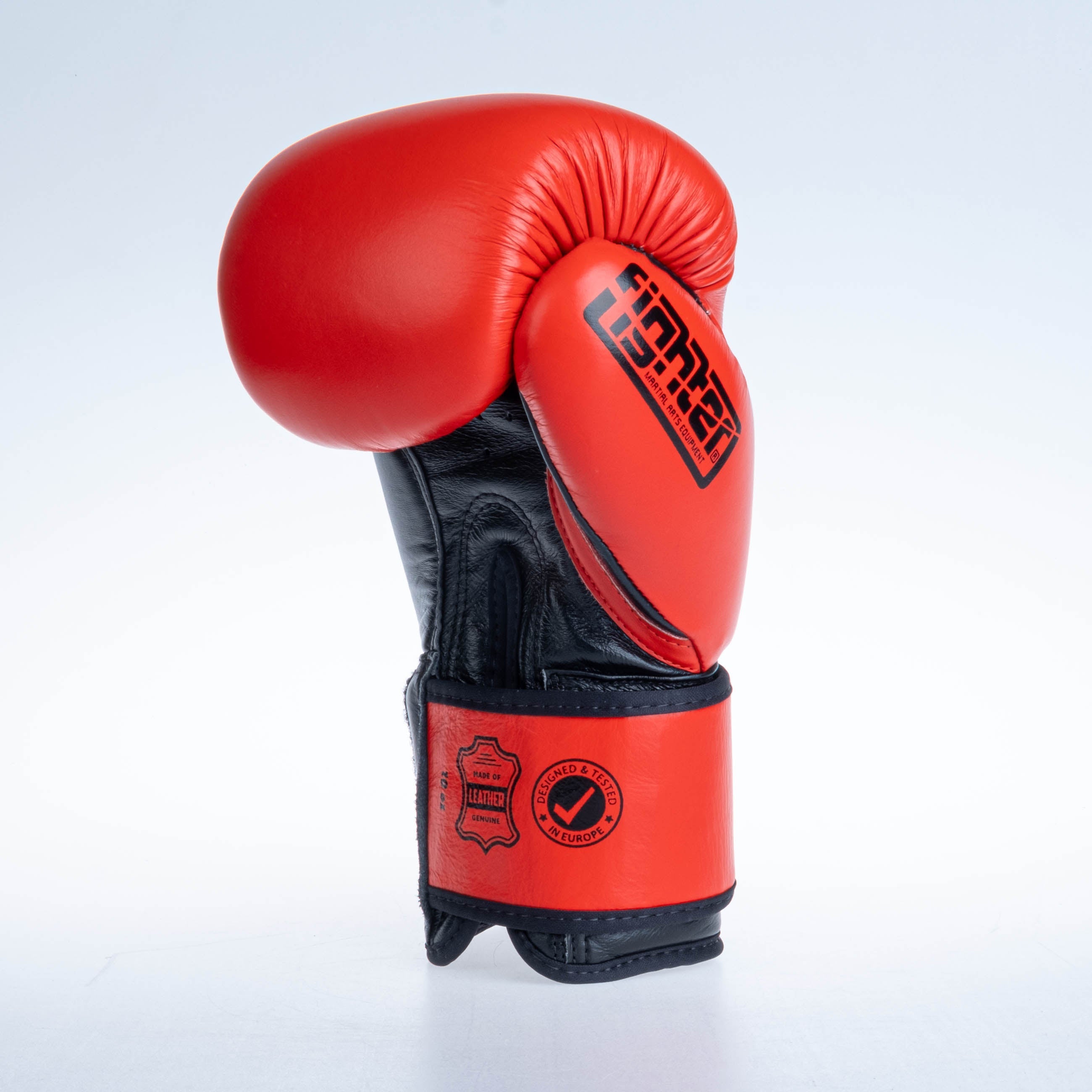 Gants de boxe Fighter Amateur - rouges, 1376-BXR - Fighter Sport