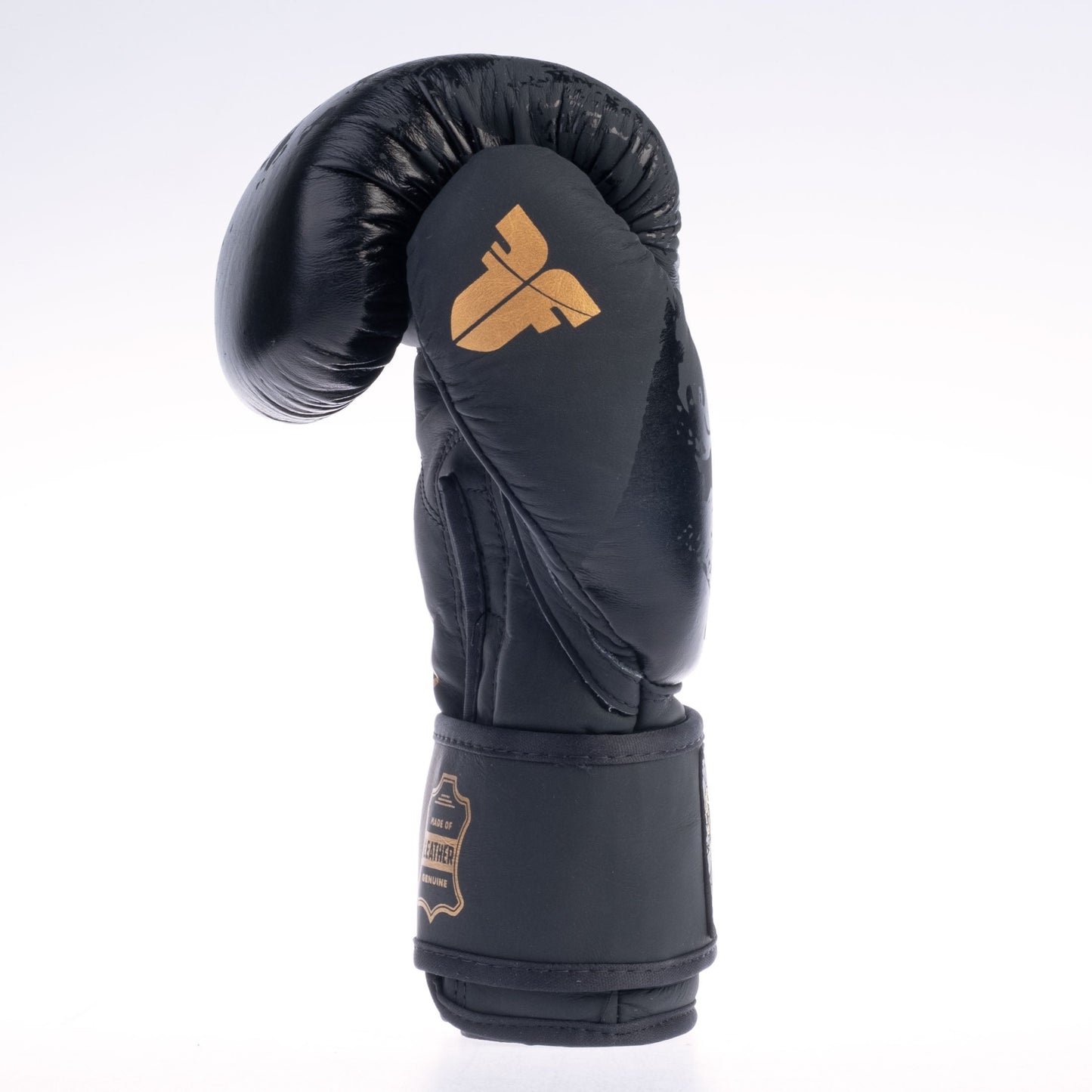 Gants de boxe Fighter Samurai noir/or - FBG-006-SBK - Fighter Sport
