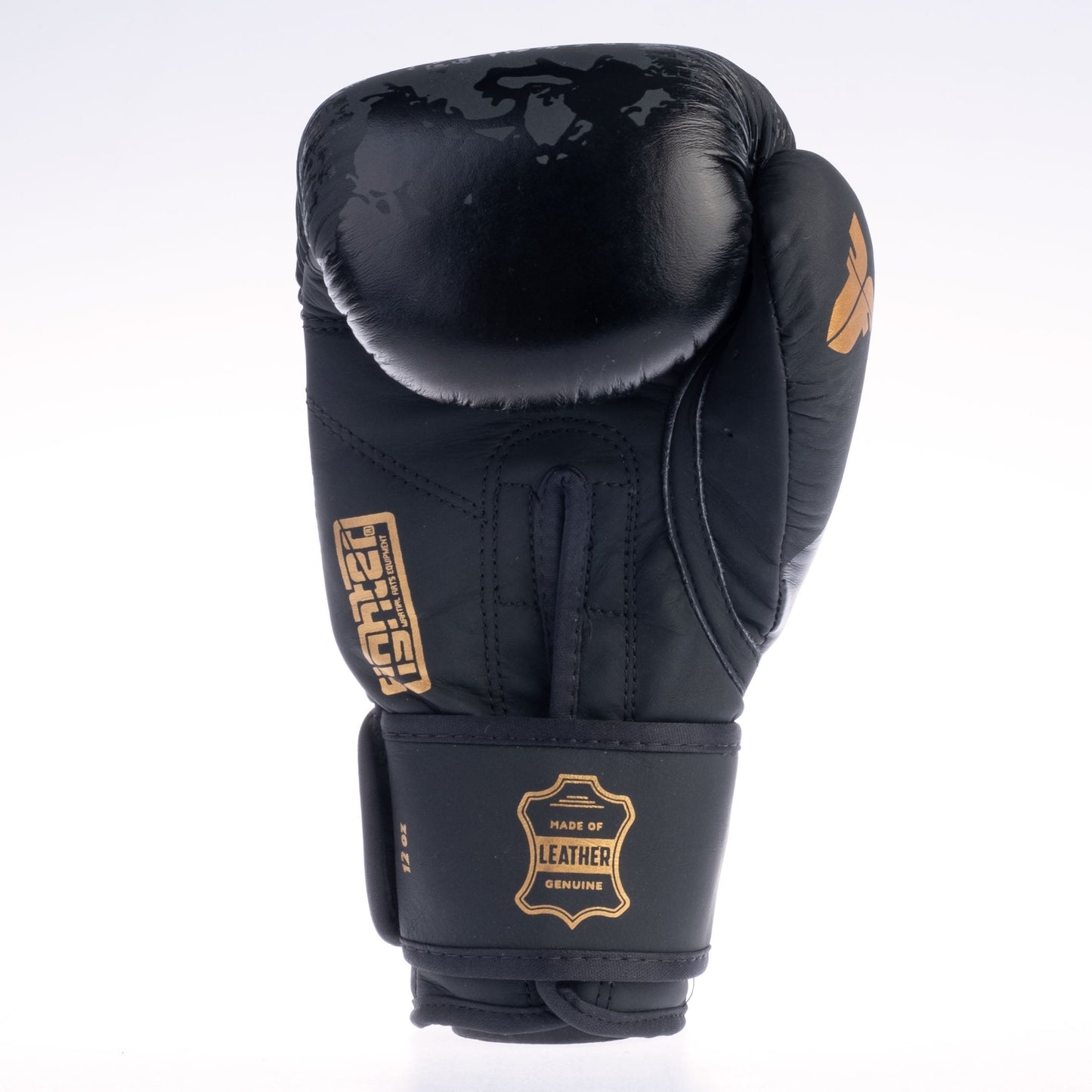Gants de boxe Fighter Samurai noir/or - FBG-006-SBK - Fighter Sport