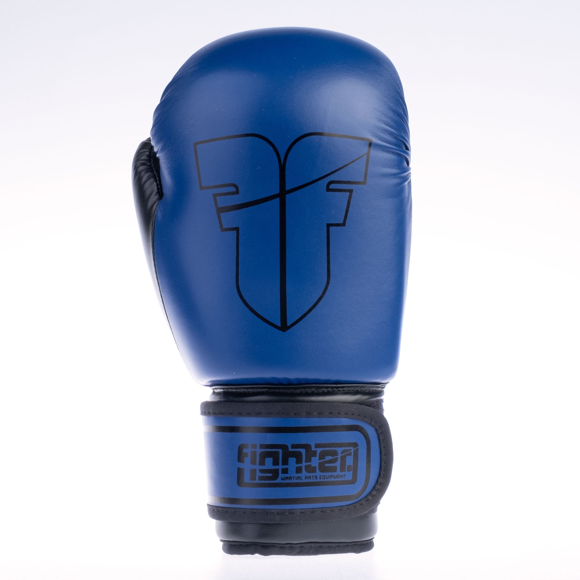 Gants Fighter Basic bleu/noir - 1376APU-OTL-0402 - Fighter Sport