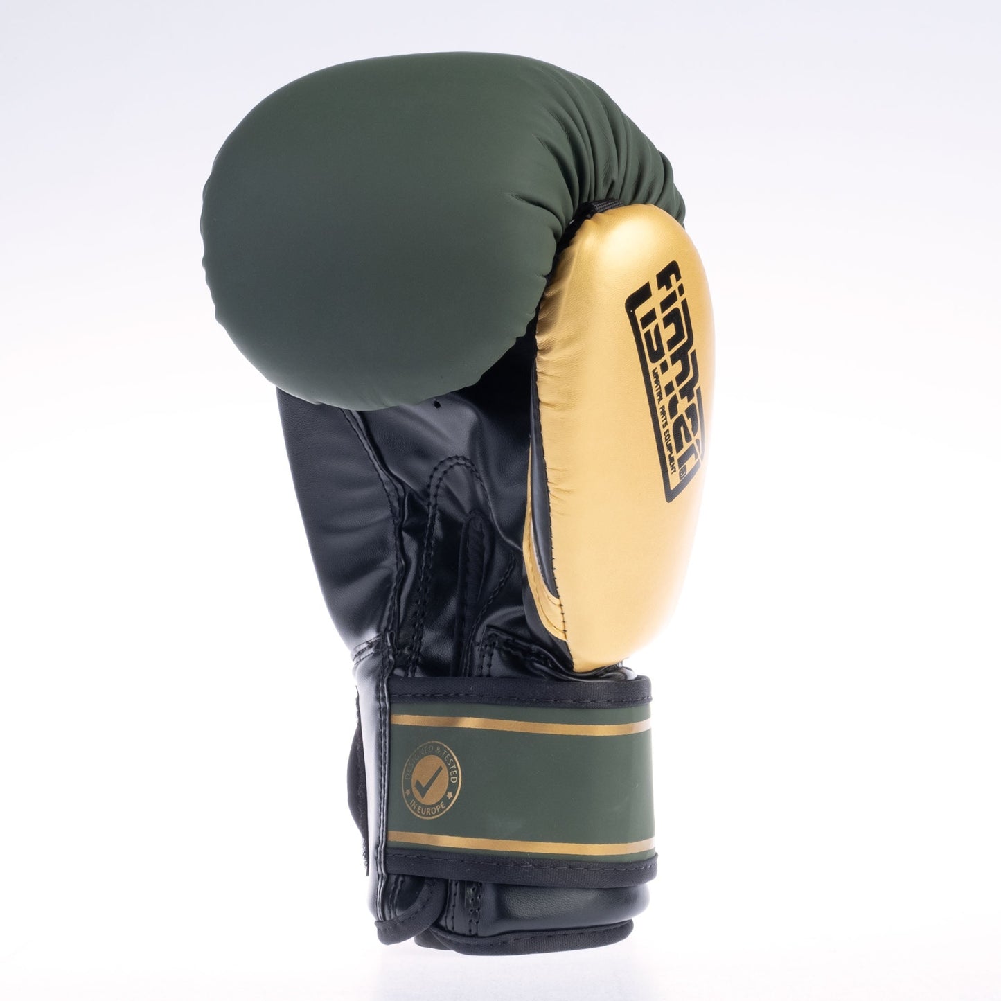 Gants Fighter Basic kaki/doré - 1376APU-OTL-1012 - Fighter Sport