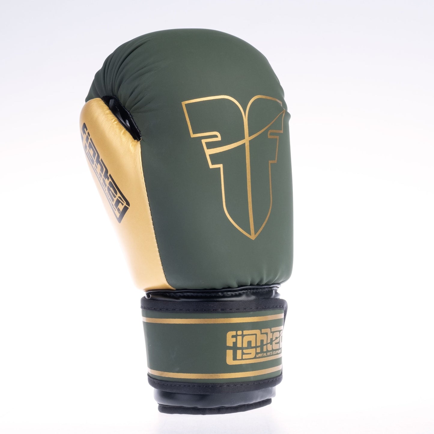Gants Fighter Basic kaki/doré - 1376APU-OTL-1012 - Fighter Sport