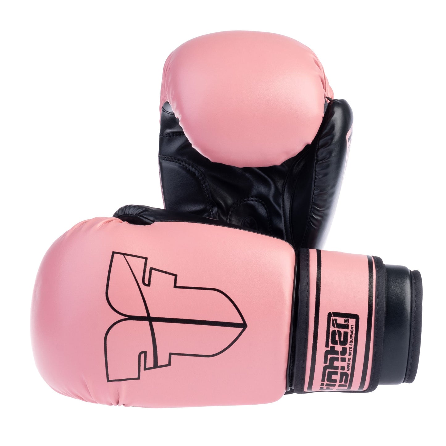 Gants Fighter Basic rose/noir - 1376APU-OTL-0702 - Fighter Sport