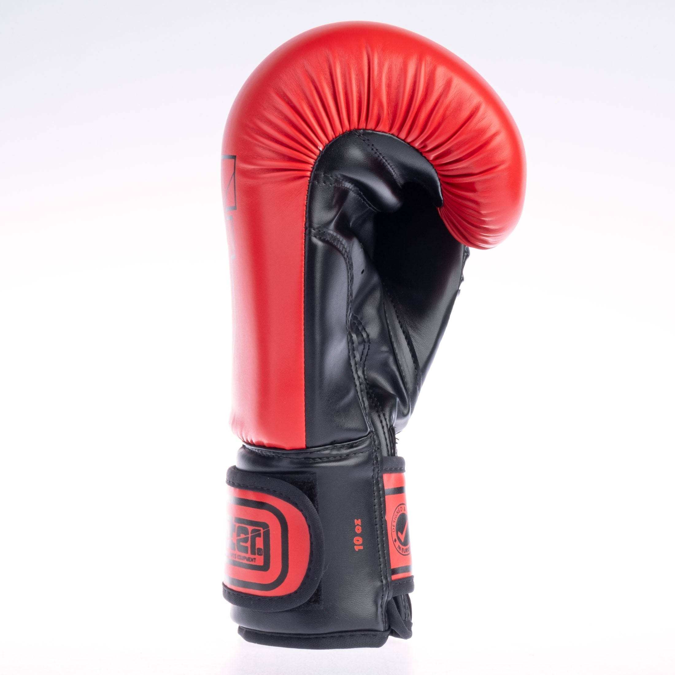 Gants Fighter Basic rouge/noir - 1376APU-OTL-0302 - Fighter Sport