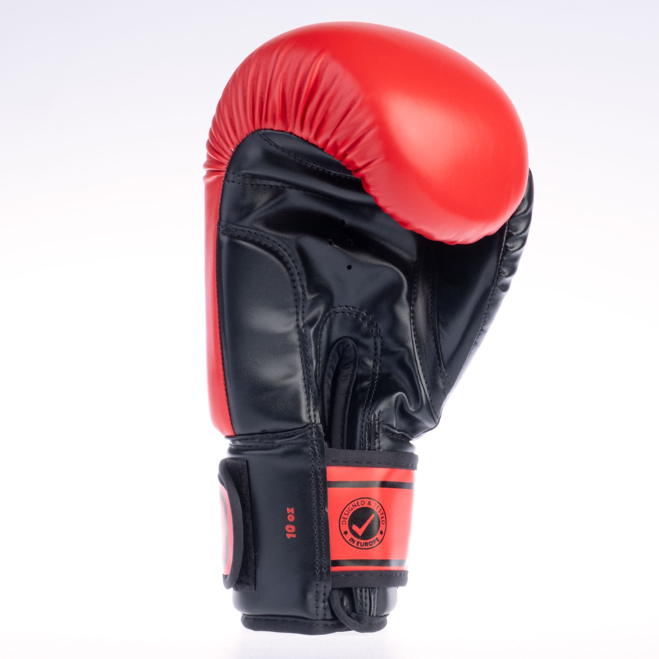 Gants Fighter Basic rouge/noir - 1376APU-OTL-0302 - Fighter Sport
