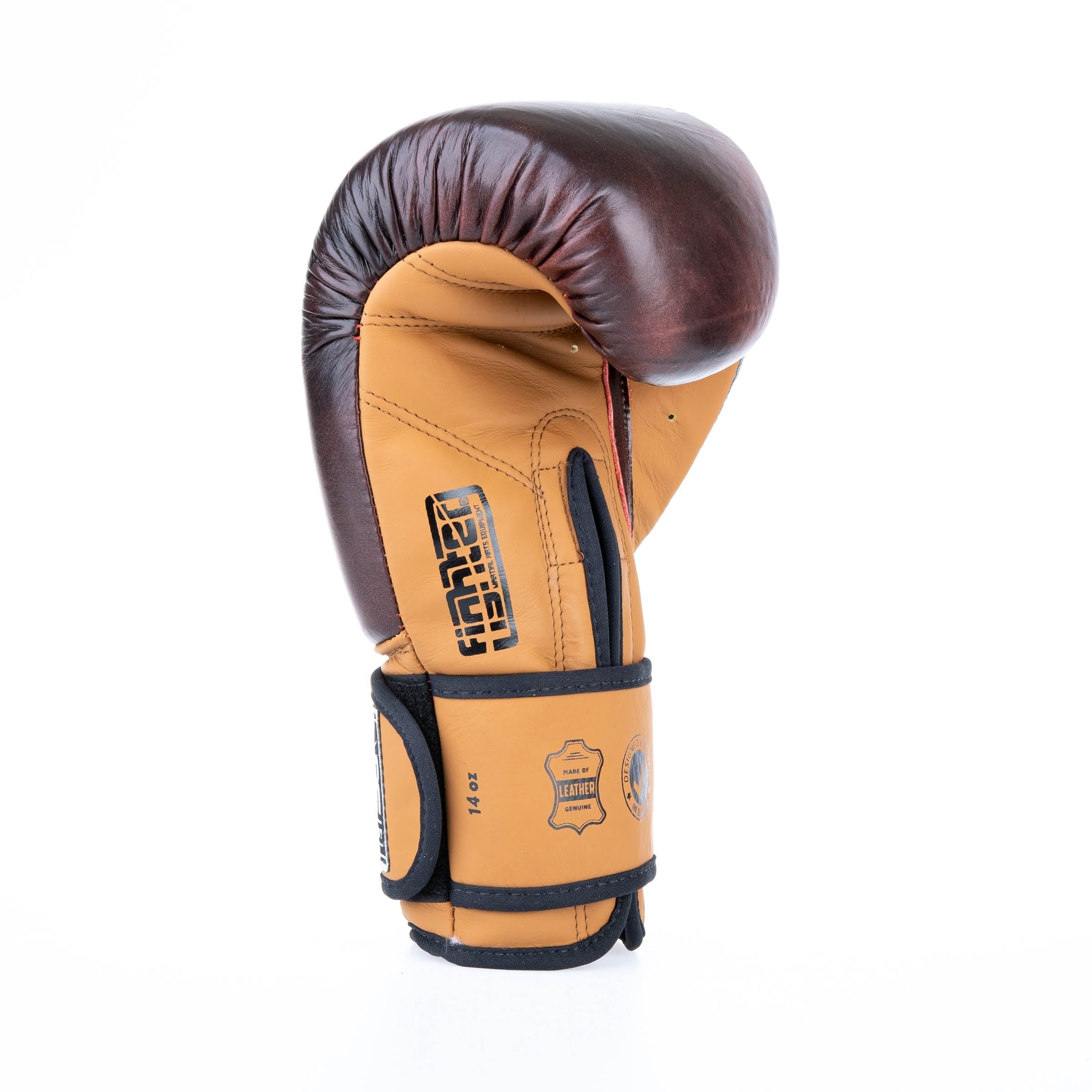 Gants de boxe Fighter Retro - marron - Fighter Sport