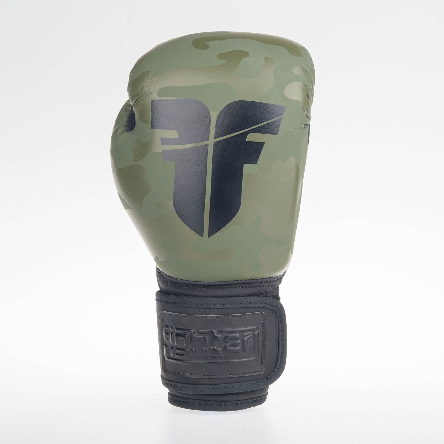 Gants de boxe Fighter SIAM camouflage kaki - FBG-003CKH - Fighter Sport