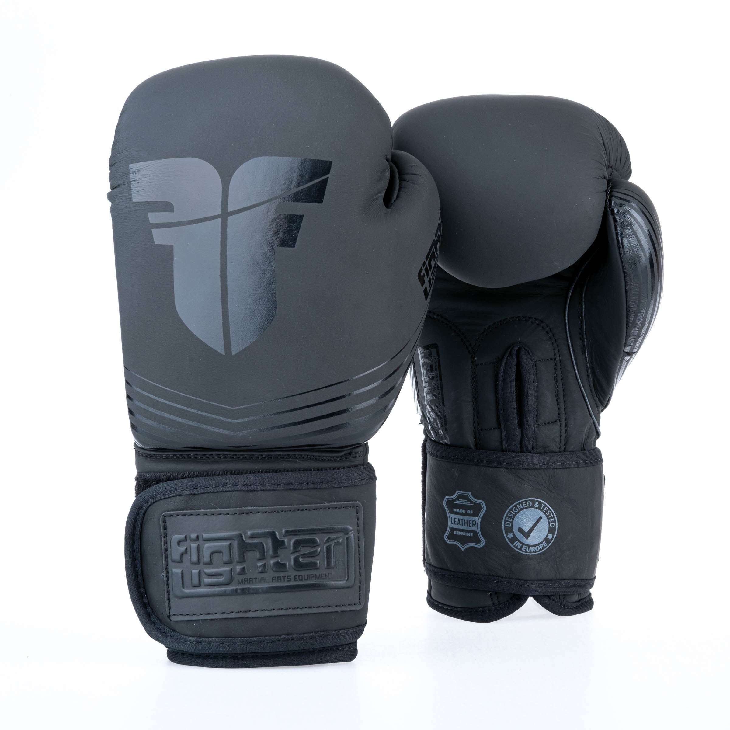 Gants de boxe Fighter SPLIT Stripes - noir - Fighter Sport