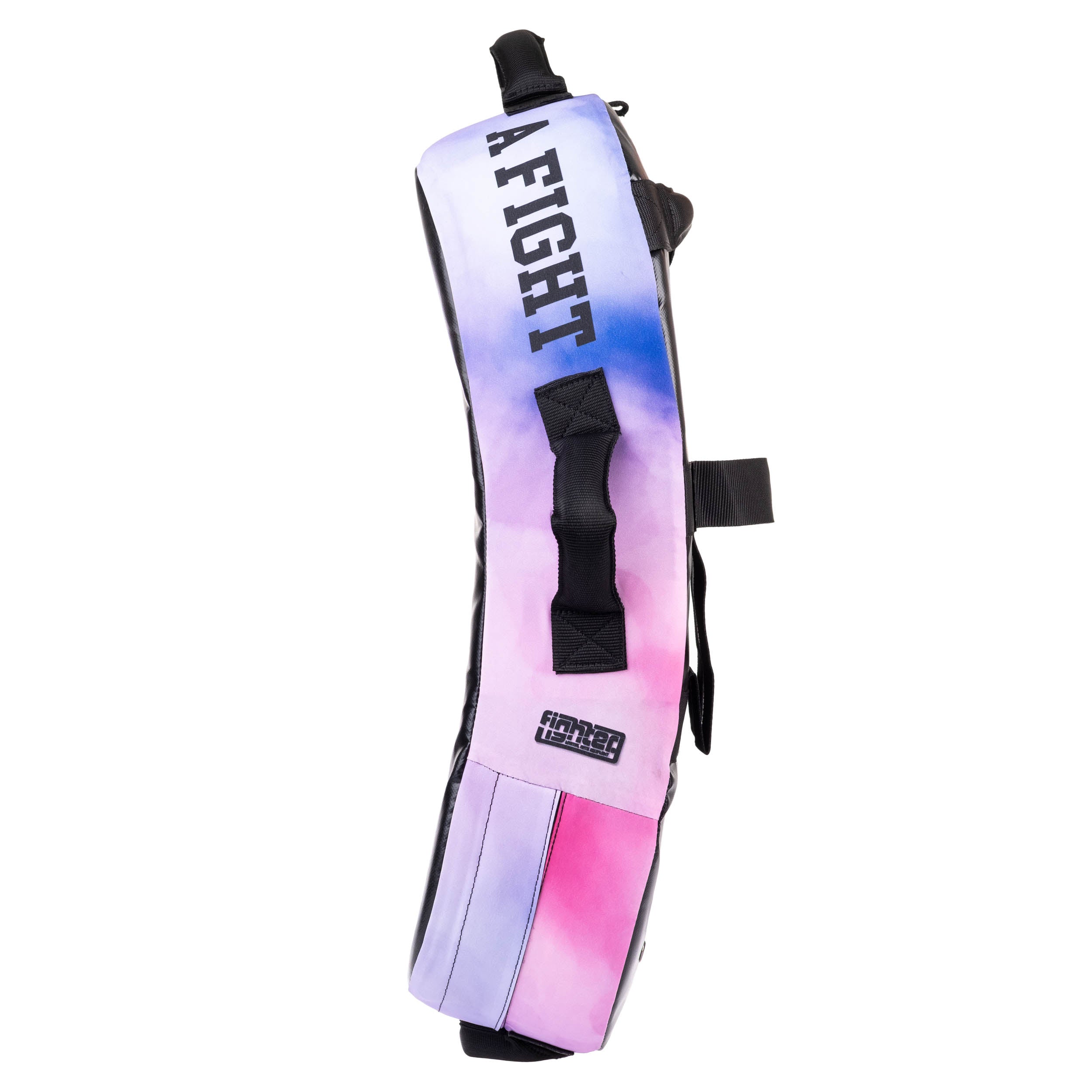 Bouclier de frappe Fighter MULTI GRIP "La vie est un combat" Rose - FKSH-30 - Fighter Sport