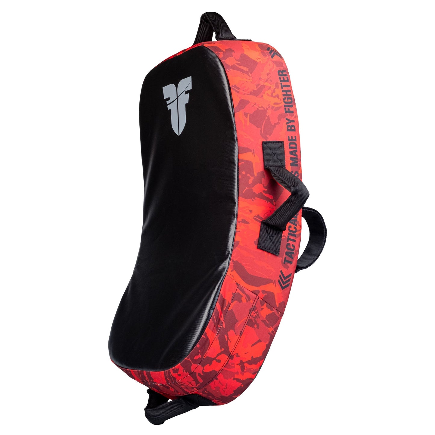 Bouclier de frappe Fighter MULTI GRIP camouflage rouge - FKSH-40-BCM-RD - Fighter Sport