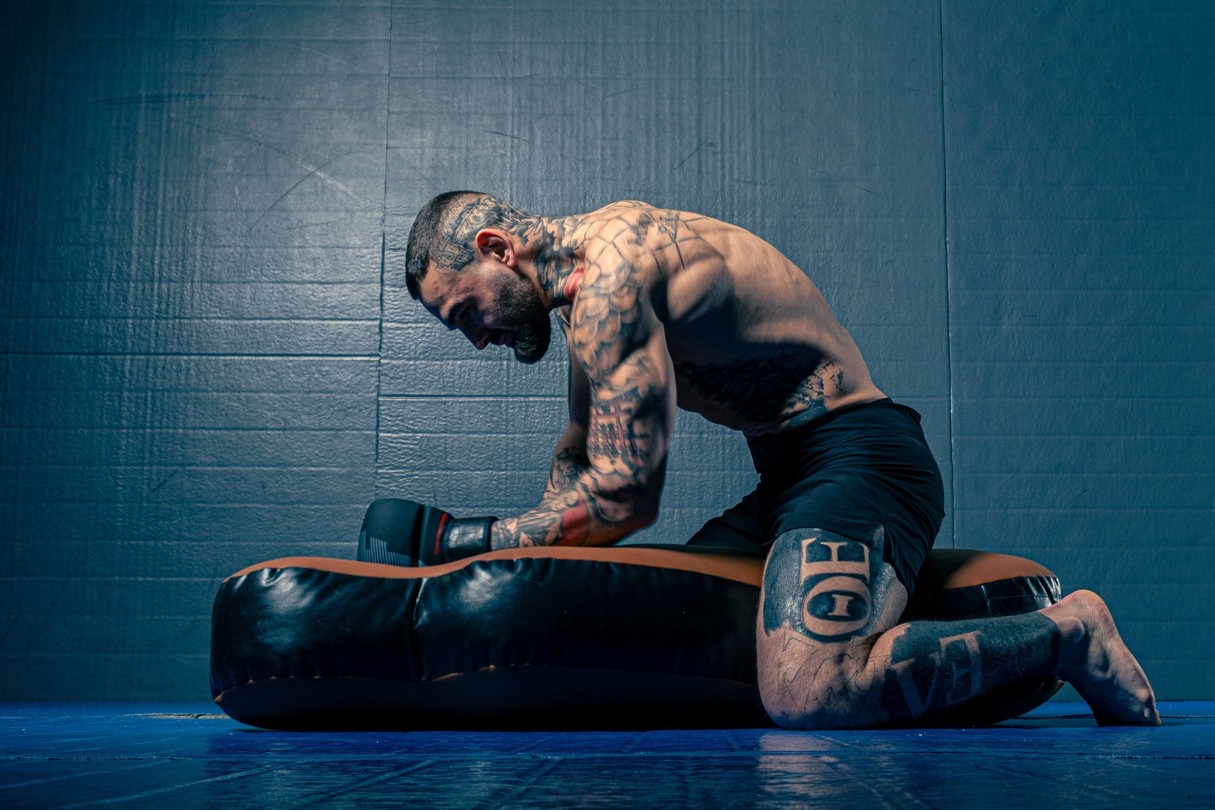 Mannequin de combat pour MMA - noir/vert - Fighter Sport