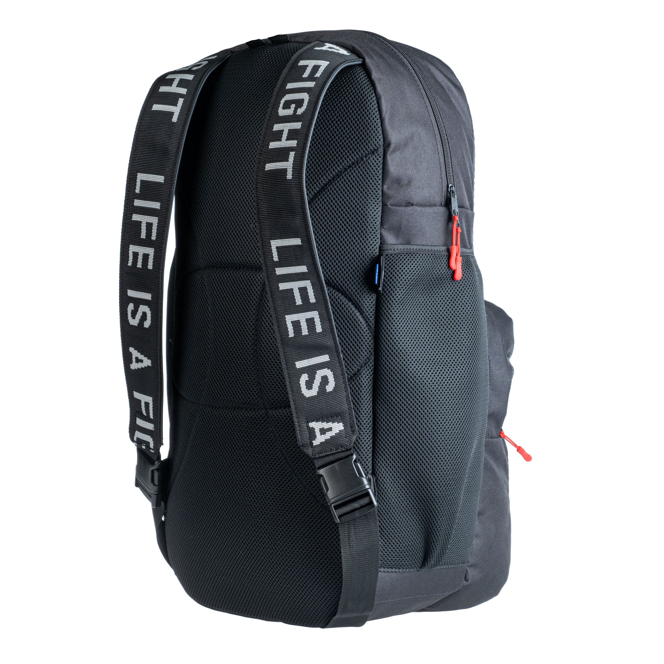 Sac à dos de combat Squad - logo gris - Fighter Sport