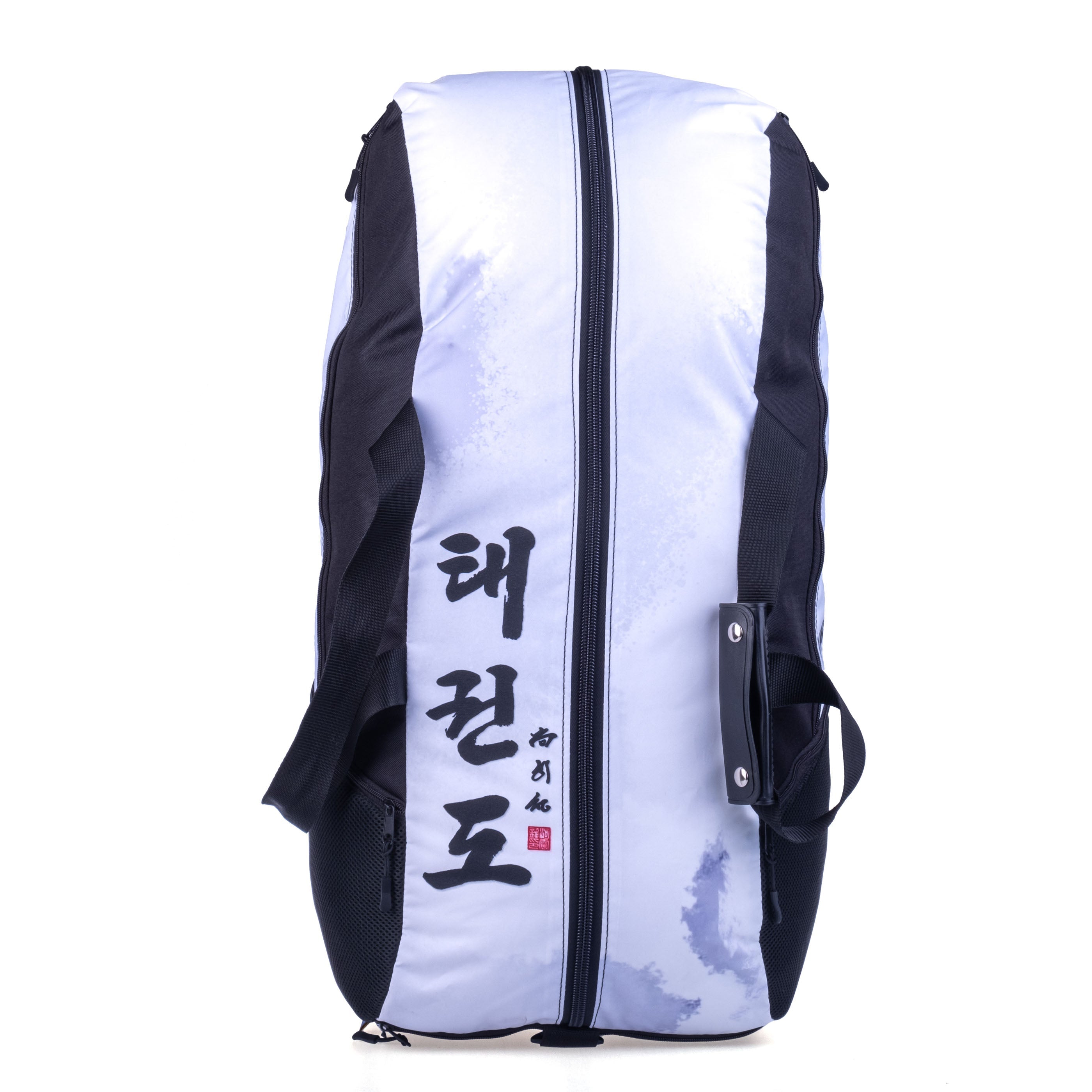 Sac à dos de sport de combat – Taekwondo – blanc/gris, FTS-12-TD-PL - Fighter Sport