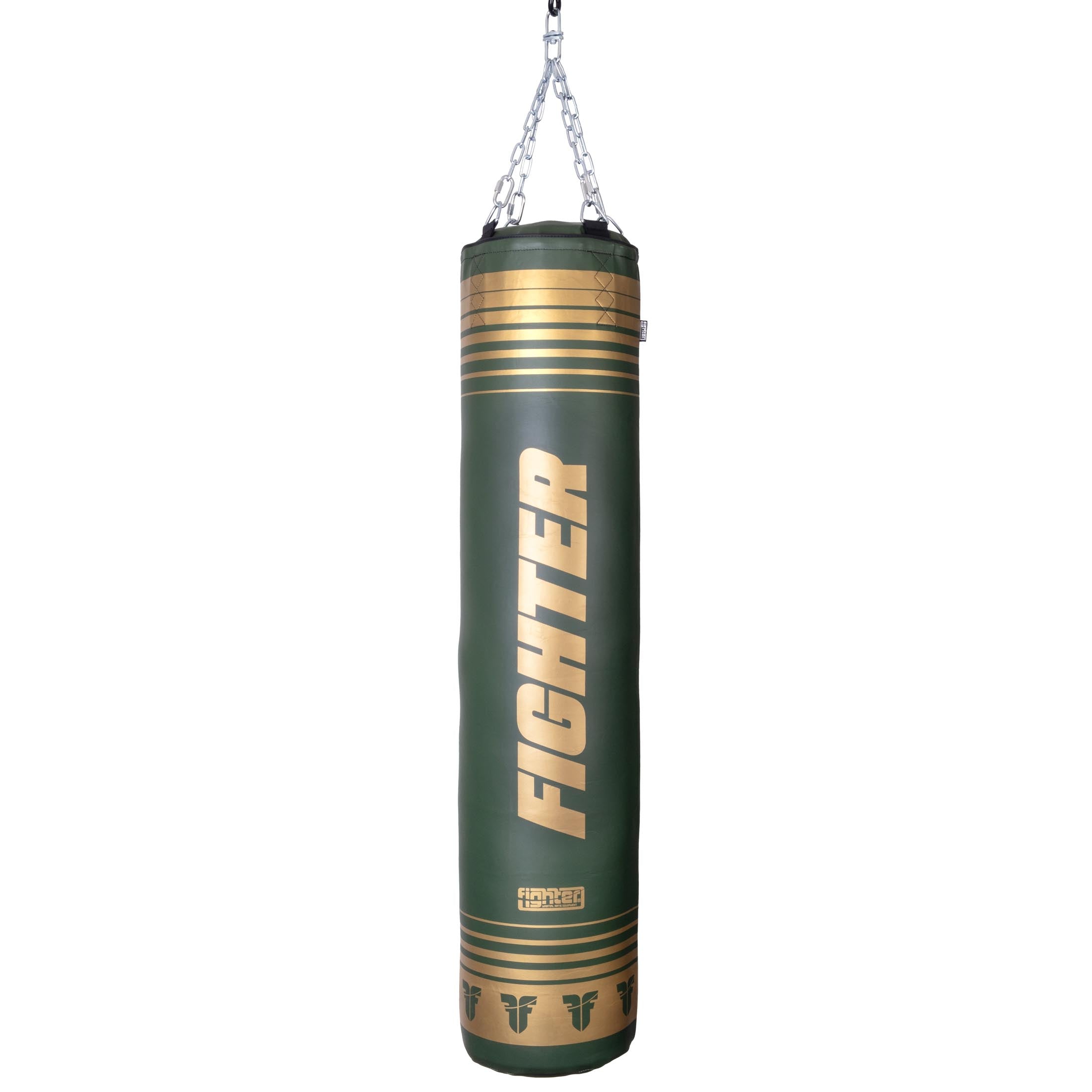 Sac de frappe Fighter Boxing XTR 150 à 180 cm - kaki/or - Fighter Sport