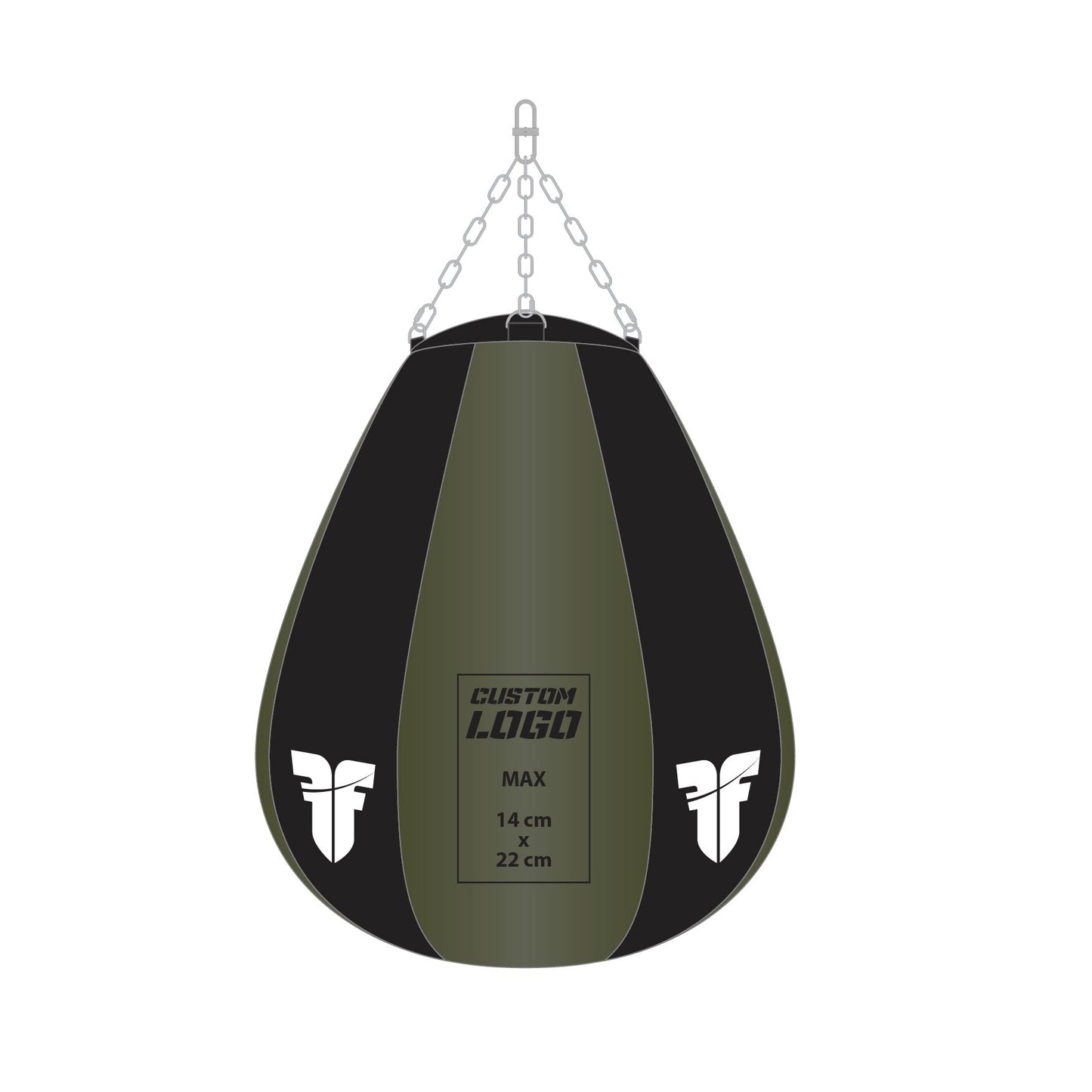 Sac de vitesse professionnel Fighter - Logo personnalisé