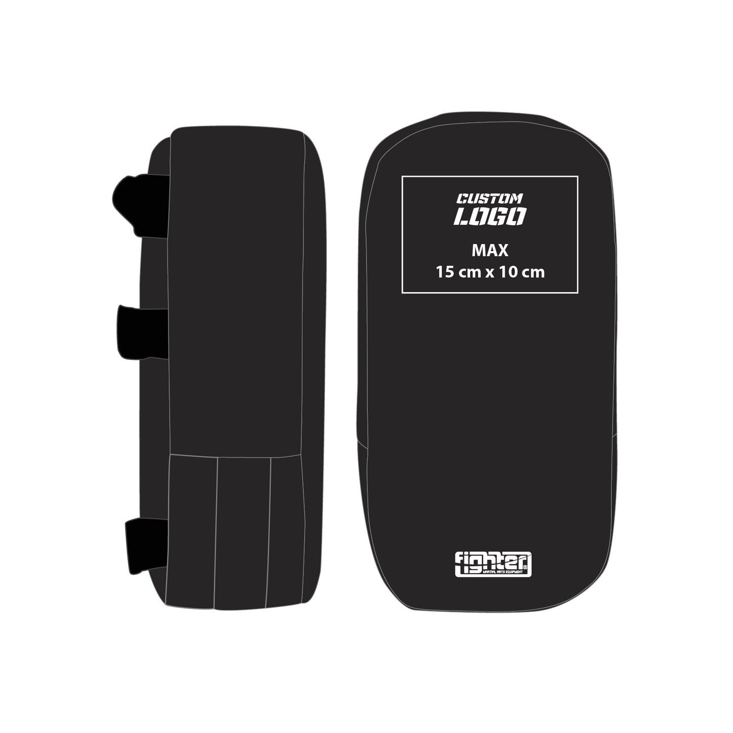 Bouclier de frappe Boxe thaï MAXI - Logo personnalisé