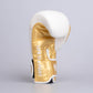 Gants de boxe Fighter Boxing Gloves Training blanc/or - FBG-TRP-002 - Fighter Sport