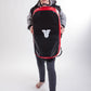 Bouclier de frappe réversible pour combattant - MULTI GRIP - noir/rouge, FKSH-11