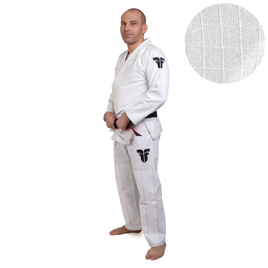 Kimono de JJB Fighter Ripstop - blanc, BJJBW-05