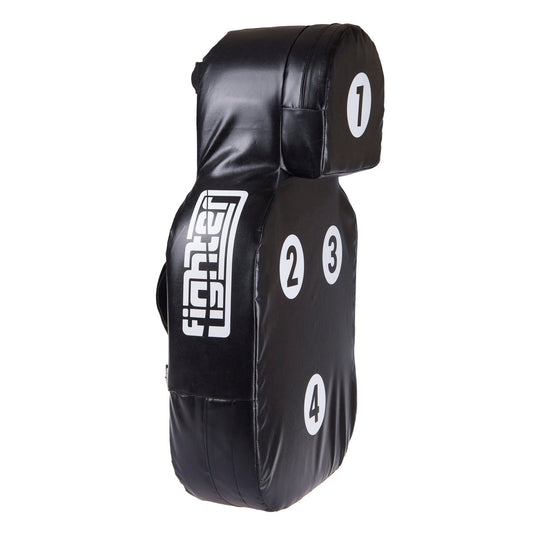 Bouclier de frappe polyvalent Fighter noir - FBS-BLK