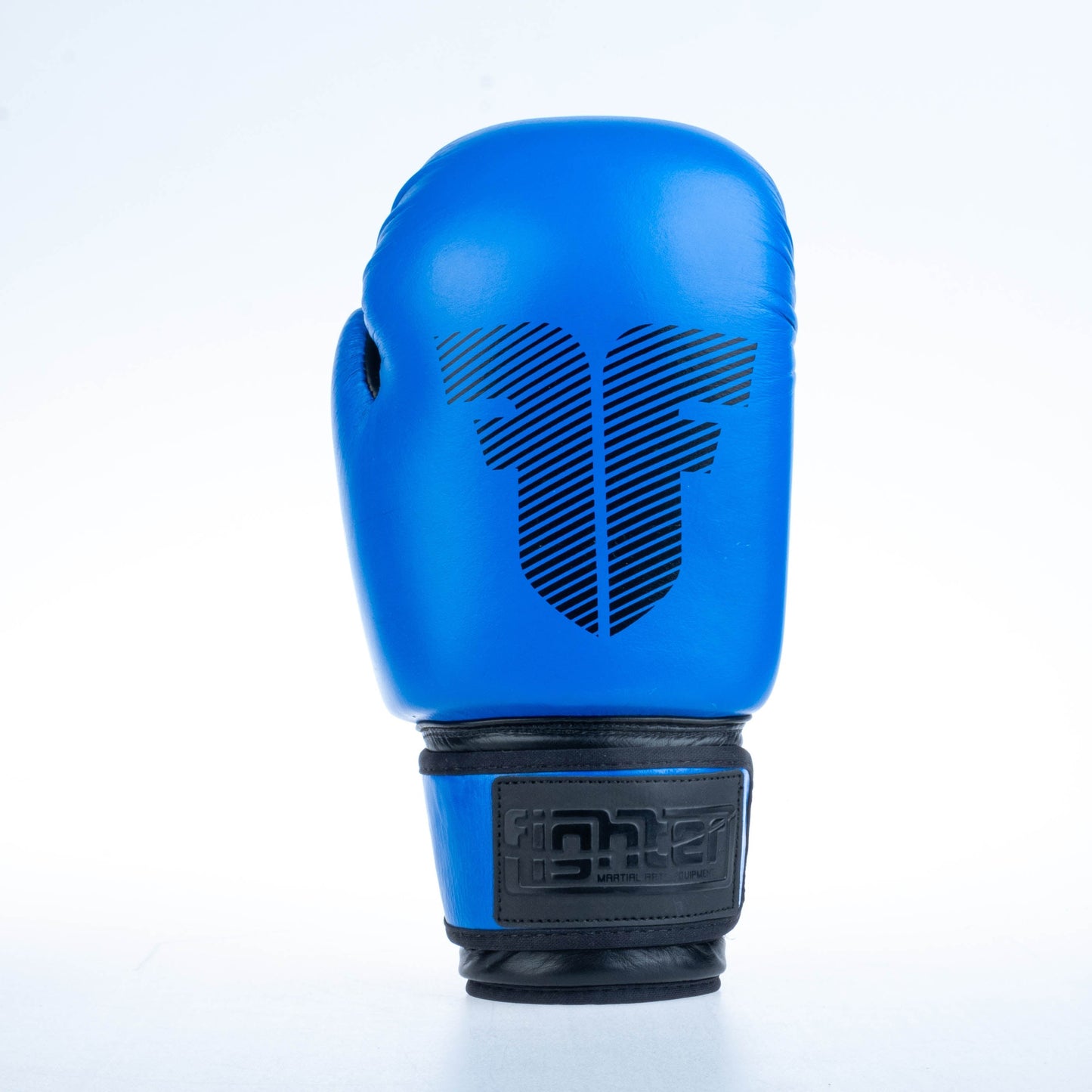 Gants de boxe ronds Fighter - bleu, 1376-RNDXB