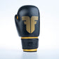 Gants de boxe ronds Fighter - noir/or, 1376-RNDXG