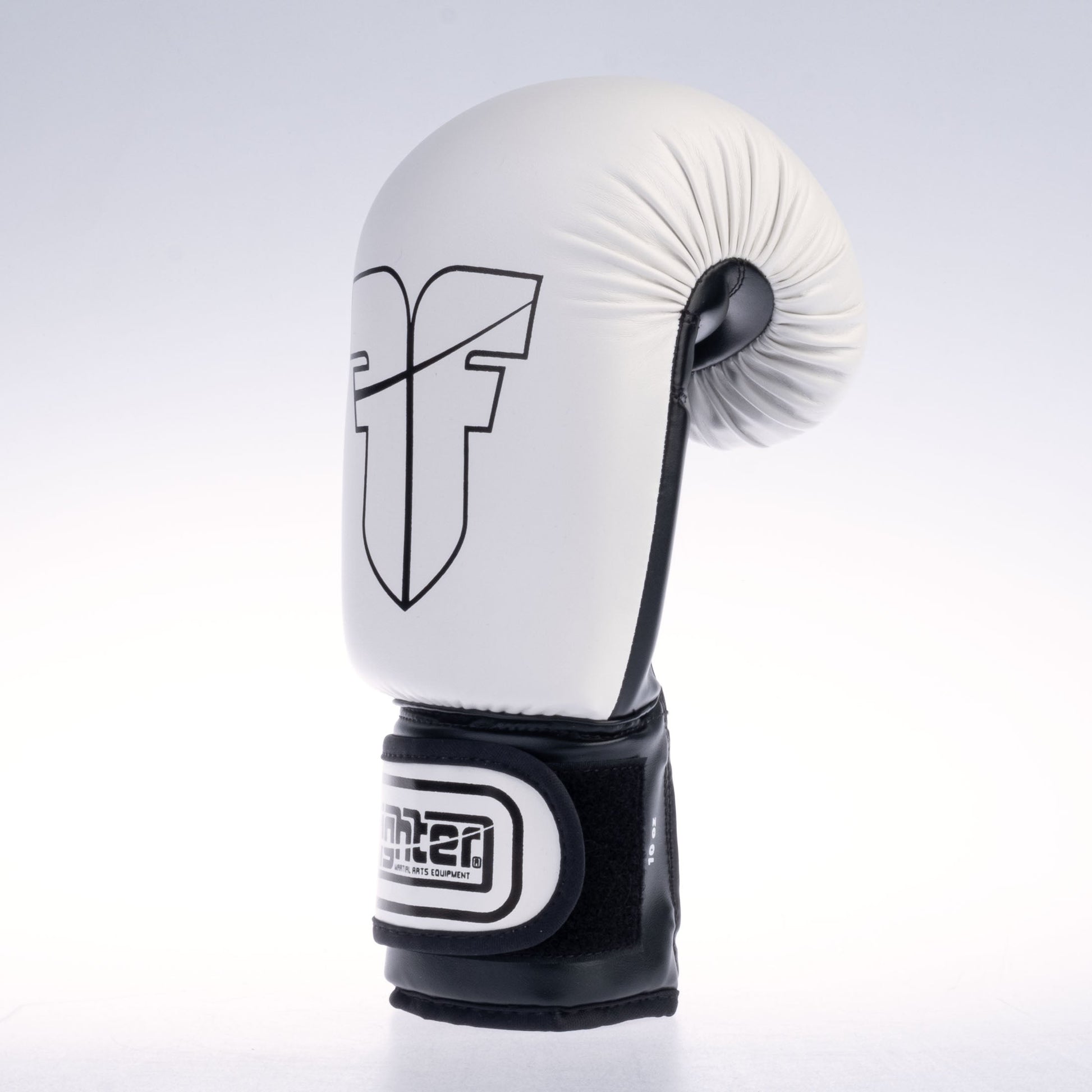 Gants Fighter Basic blanc/noir - 1376APU-OTL-0102 - Fighter Sport