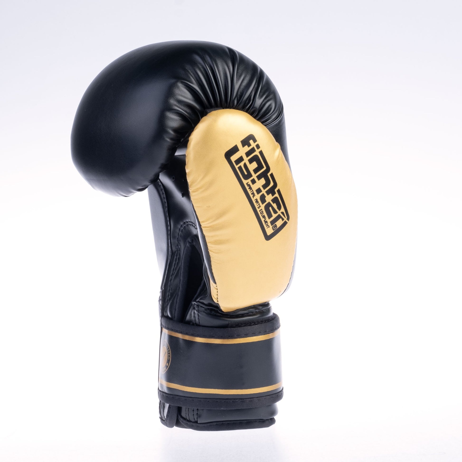 Gants Fighter Basic noir/doré - 1376APU-OTL-0212 - Fighter Sport