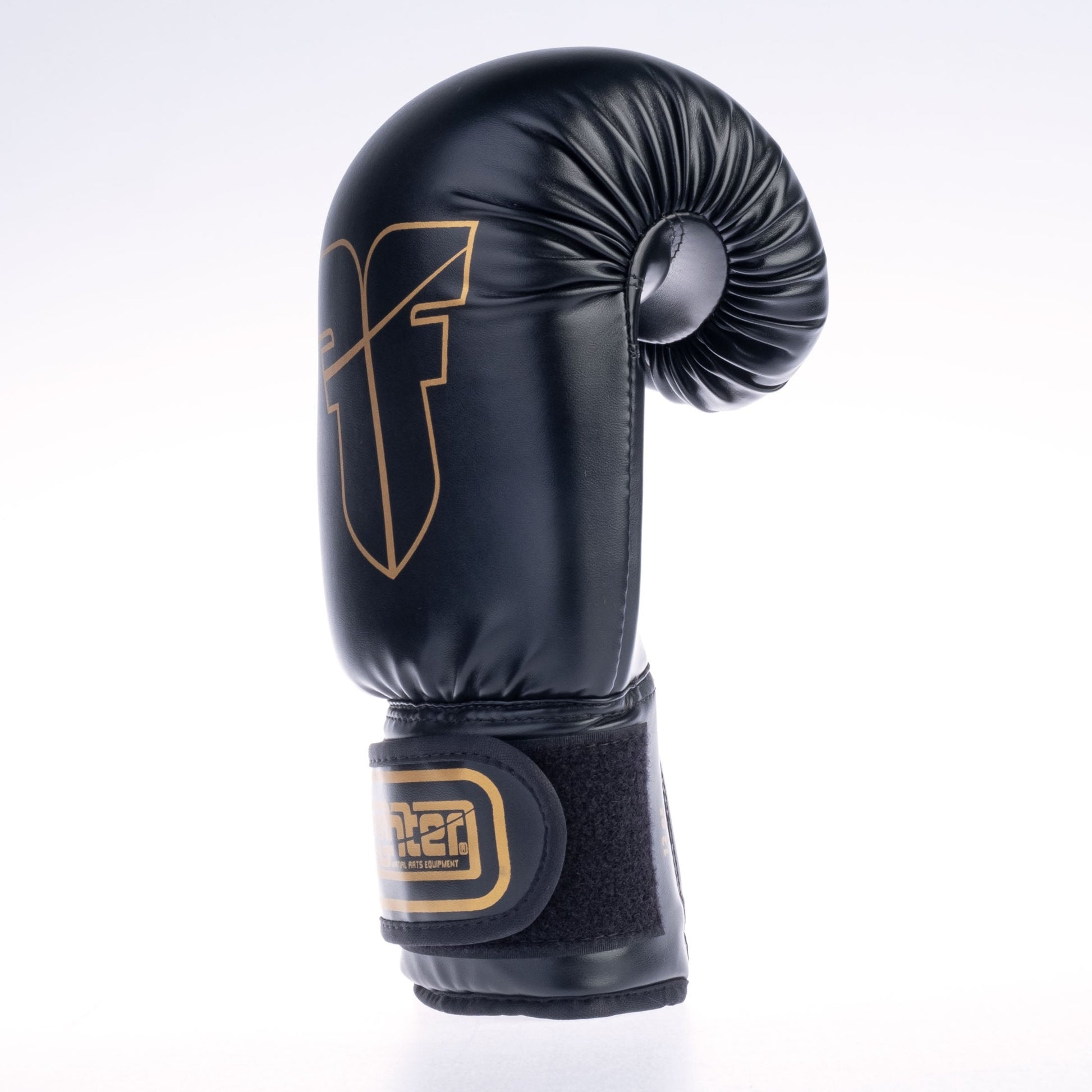 Gants Fighter Basic noir/doré - 1376APU-OTL-0212 - Fighter Sport