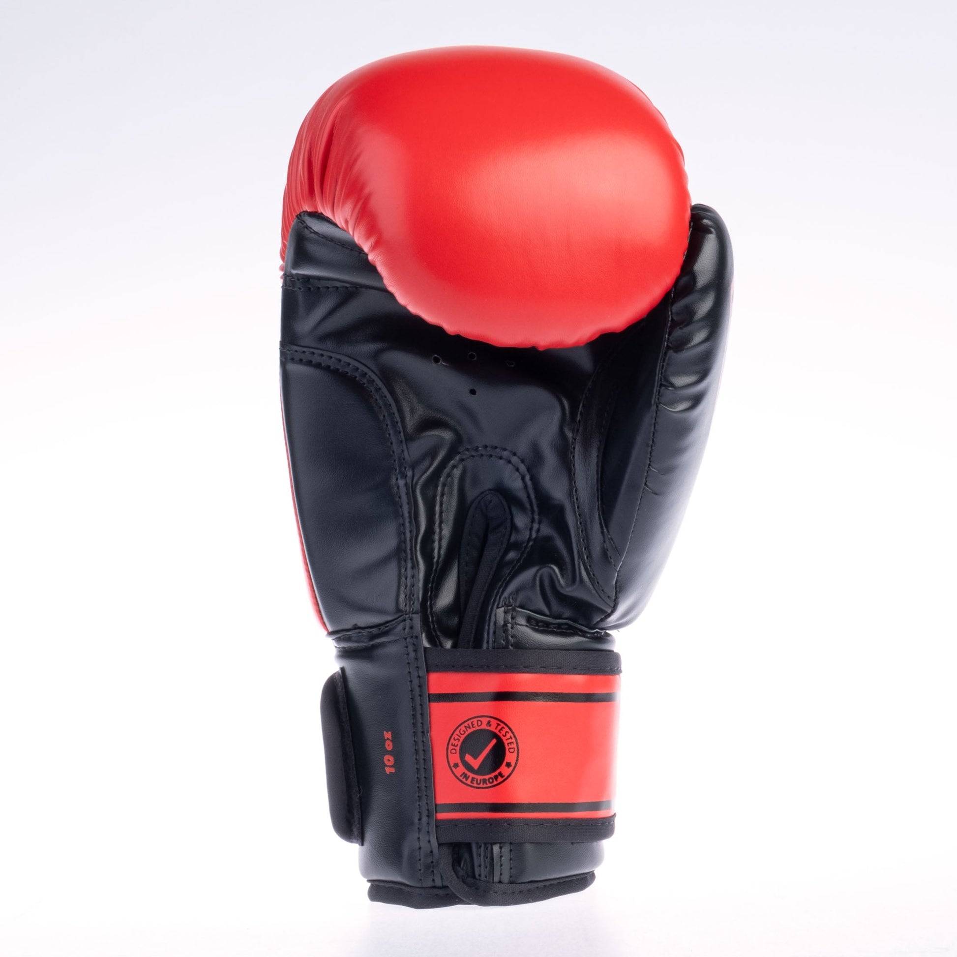 Gants Fighter Basic rouge/noir - 1376APU-OTL-0302 - Fighter Sport