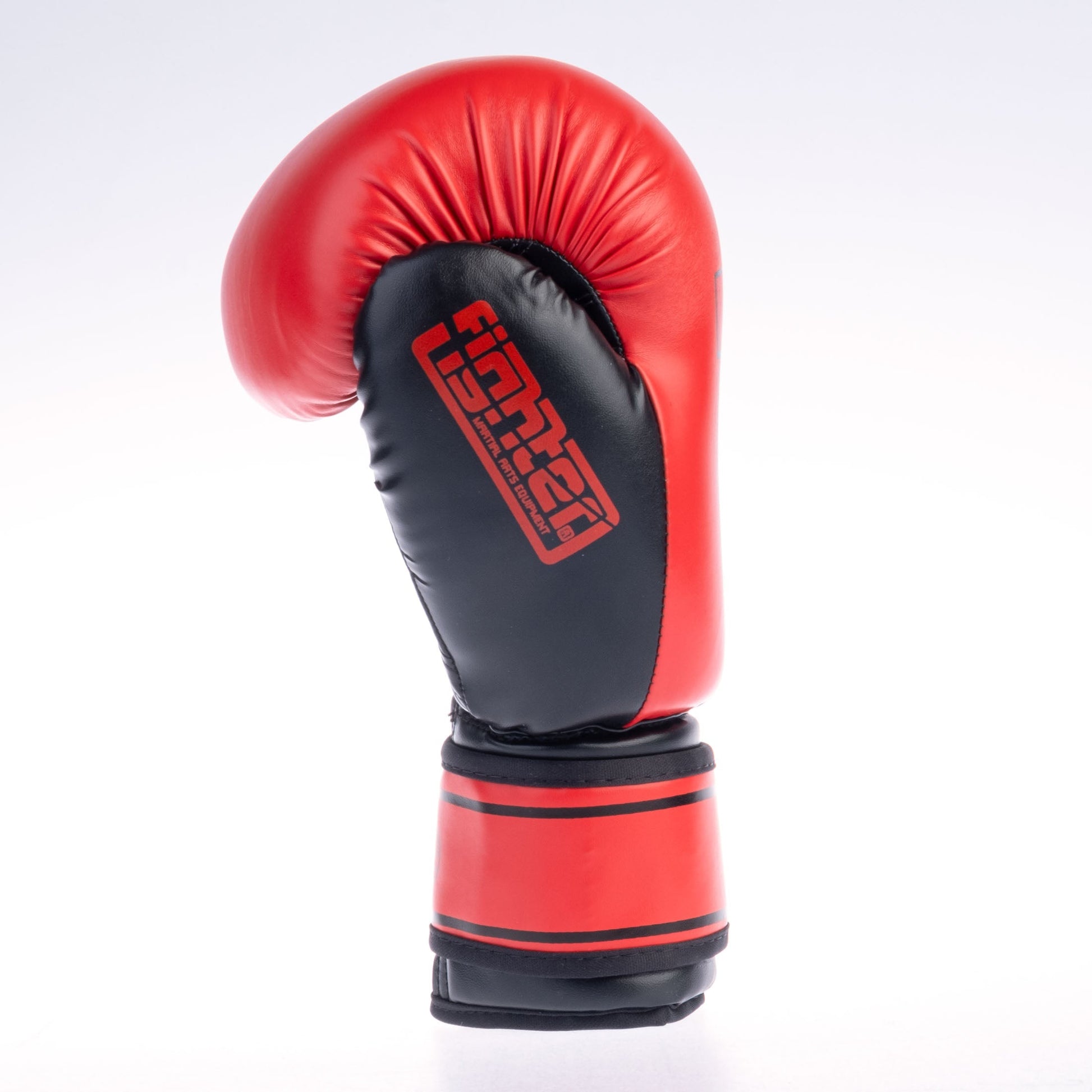 Gants Fighter Basic rouge/noir - 1376APU-OTL-0302 - Fighter Sport