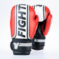 Gants de boxe Fighter Basic Stripe - rouge