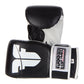 Gants de sac de combat Velcro noir/blanc - JE-PERF