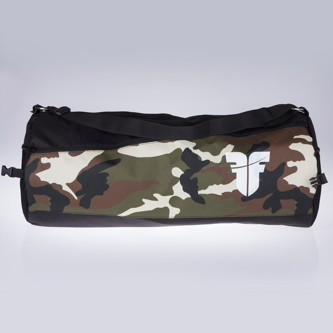 Sac de sport Fighter Roll - noir/camouflage, FSB-06