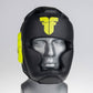 Casque Fighter Headguard Sparrin noir/jaune fluo - JE1421PUBNY
