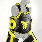Protège-cuisses Fighter noir/jaune - FTHP-001BNY