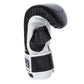 Gants de sac de combat Velcro noir/blanc - JE-PERF