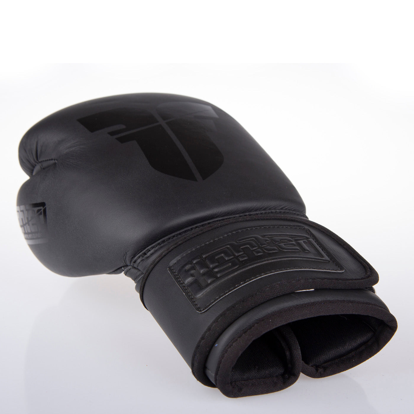 Gants de boxe Fighter SPLIT noir mat - FBG-001B