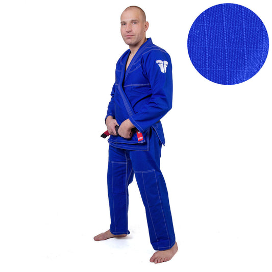 Kimono de JJB Fighter Ripstop - bleu, BJJBLU-04