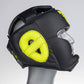 Casque Fighter Headguard Sparrin noir/jaune fluo - JE1421PUBNY