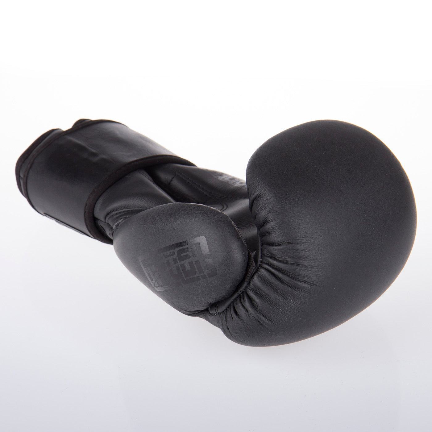 Gants de boxe Fighter SPLIT noir mat - FBG-001B