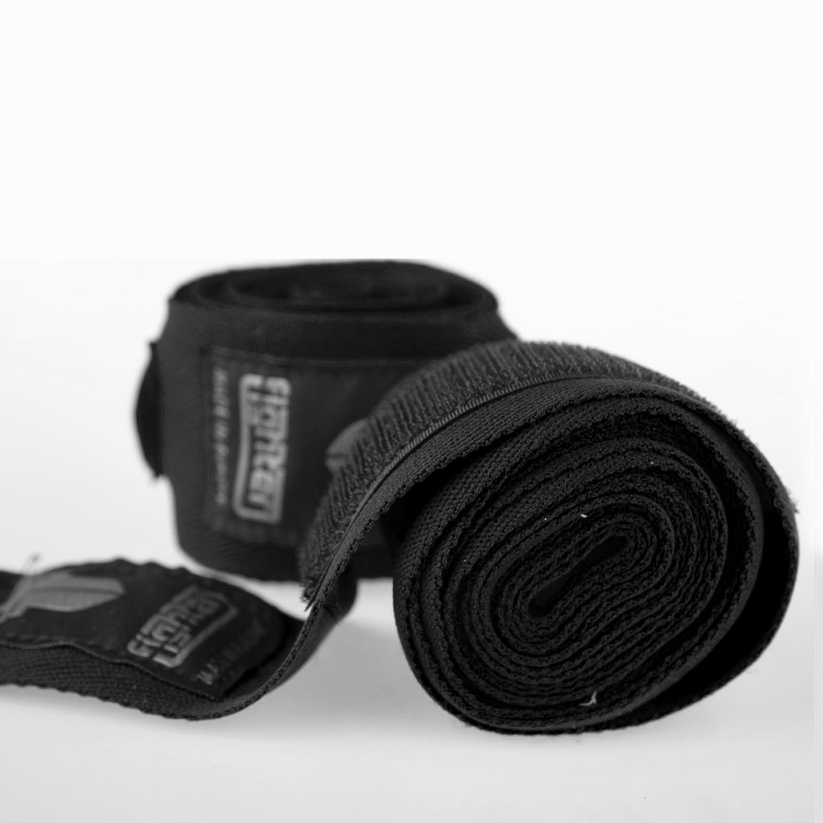 Bandages de boxe Fighter noir - FHW-002BLK