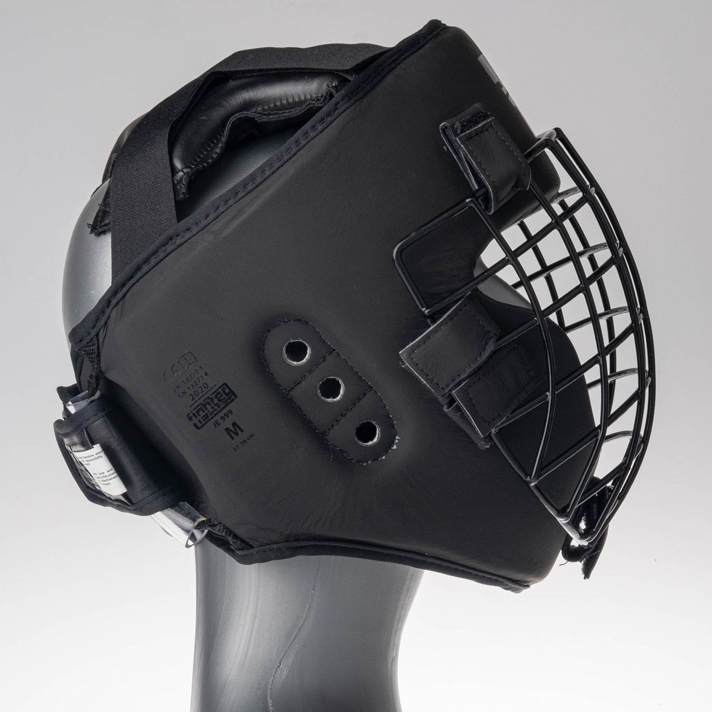 Casque antichoc Fighter noir mat - JE999-BLK